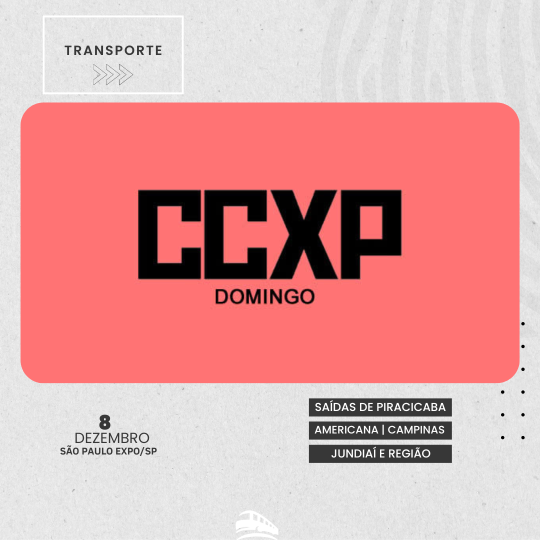 Transporte CCXP 08/12