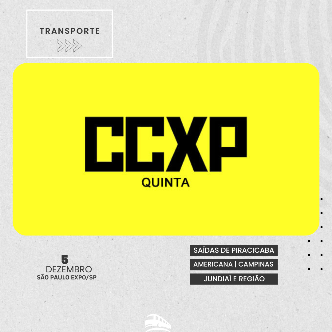 Transporte CCXP 05/12