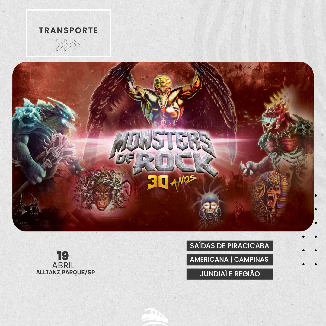 Transporte MONSTERS OF ROCK